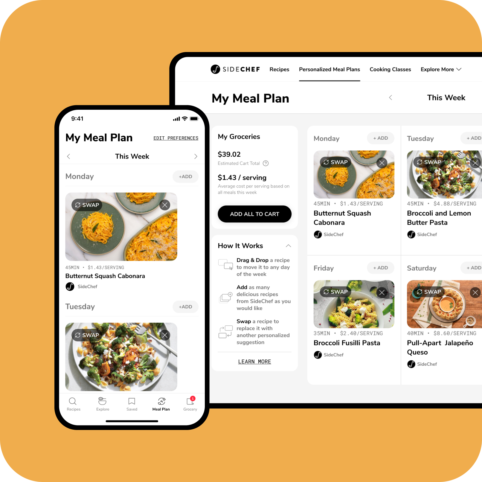 SideChef Meal Planner