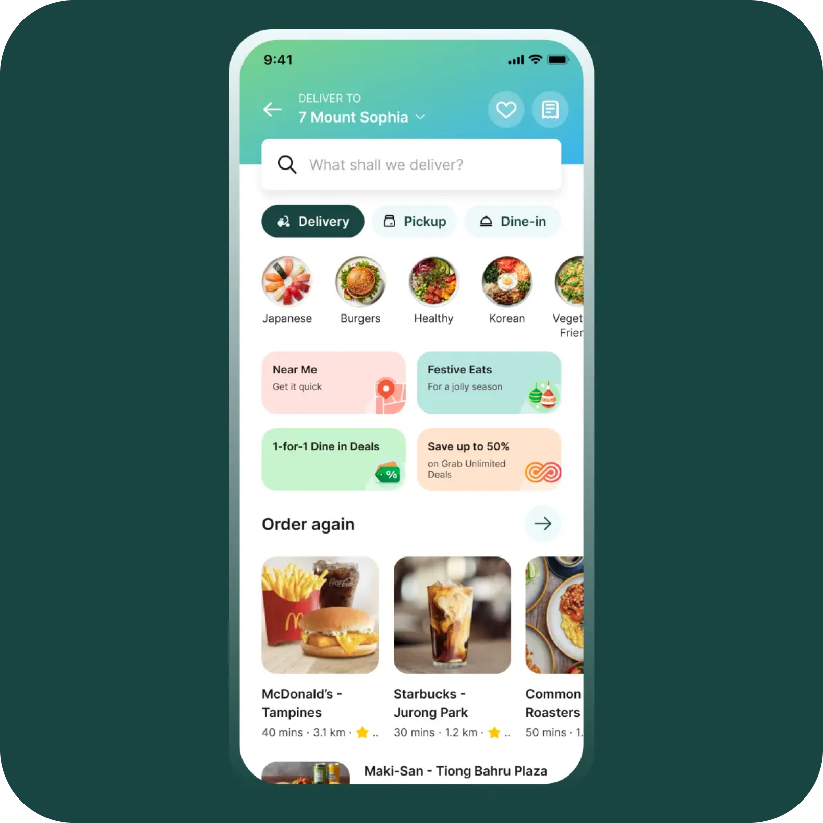 Grab Food Home