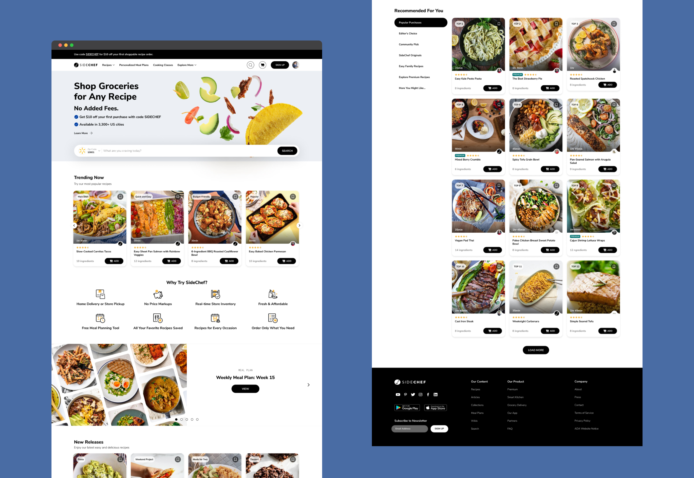 sidechef web